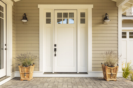 Picture of a front of a home